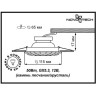 Спот NOVOTECH PATTERN встраиваемый 370103 NV-370103